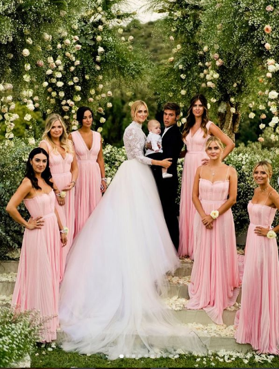 Fashion influencer Chiara Ferragni's Wedding Fashion influencer Chiara Ferragni's Wedding 3